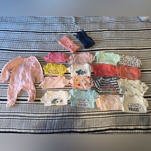 Newborn Girl Clothing Bundle